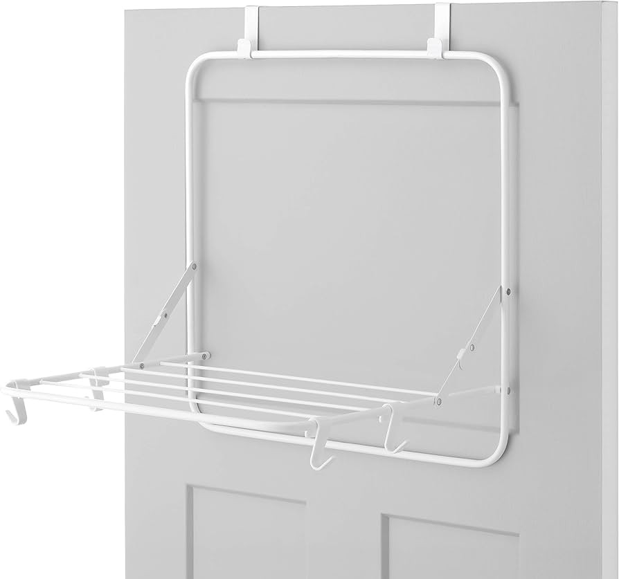Whitmor Over The Door Drying Rack, White | Amazon (US)
