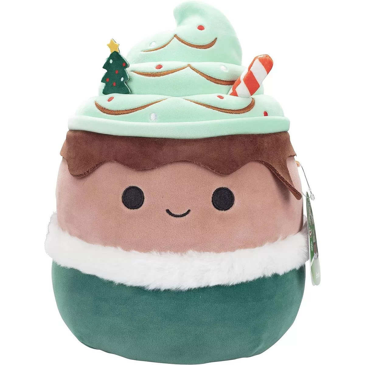 Squishmallows 10" Mint Peppermint Mocha Latte Plush - Official Kellytoy New 2024 Christmas Plush ... | Target