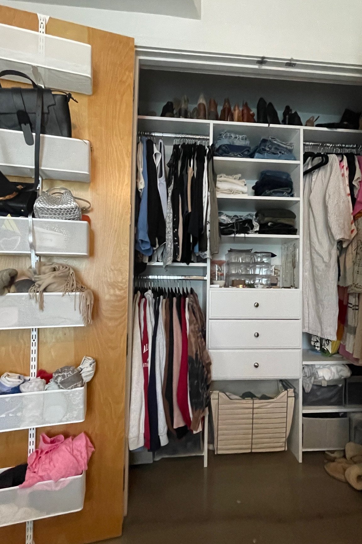 Closet organizers!