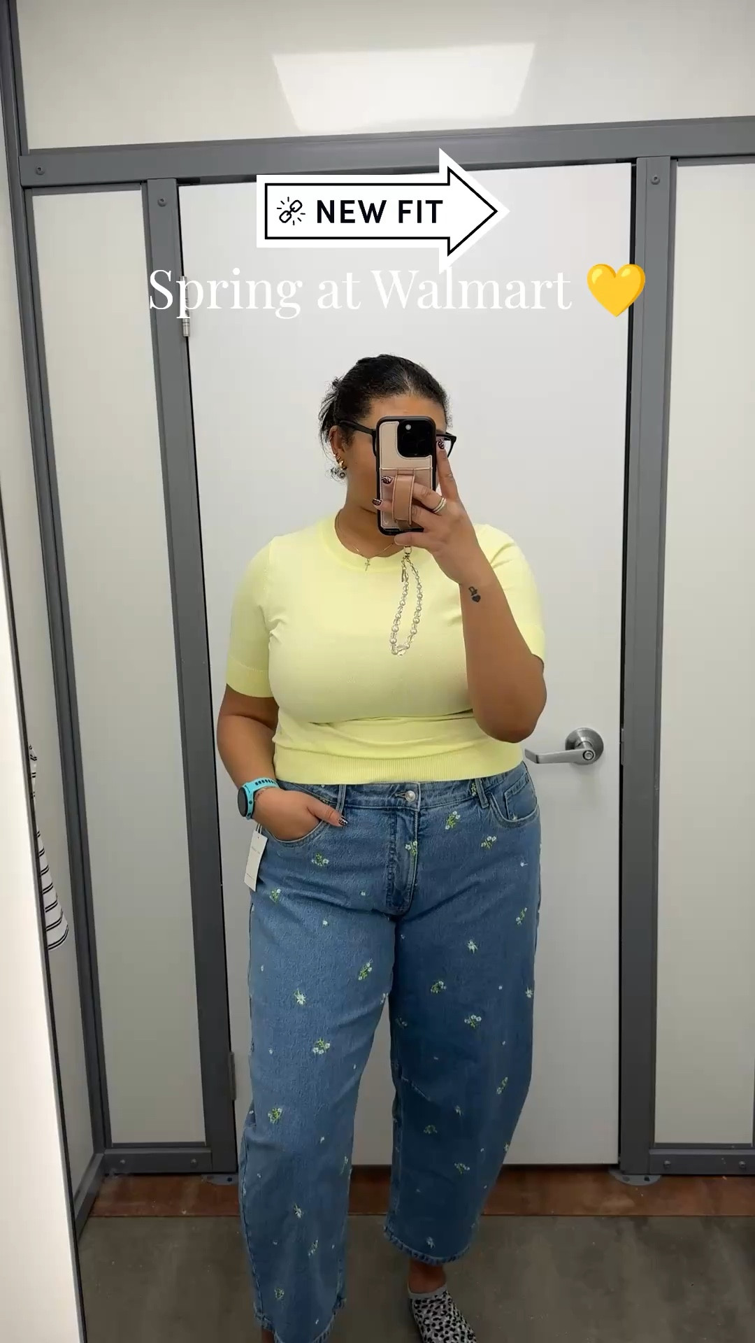 Loving this soft pop of color for everyday errands and casual days out. The fitted tee + floral denim combo feels fun but still effortless. Perfect for when you want to look put together without trying too hard ✨ Linking everything here! 

#LTKspring #LTKootd #LTKspringtrends
