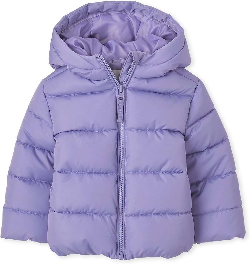 The Children's Place Baby and Toddler Girls' Medium Weight Wind-Resistant, Water-Resistant Puffer... | Amazon (US)