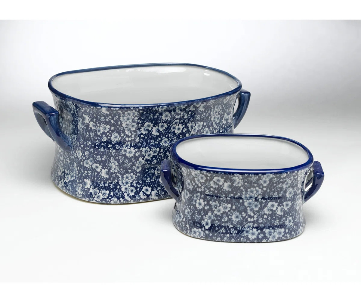 Calico Design 2-Piece Pot Planter Set | Wayfair North America