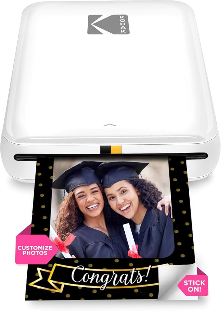 KODAK Step Instant Smartphone Photo Printer, Portable Mini Color Wireless Mobile Printer, Zink 2x... | Amazon (US)