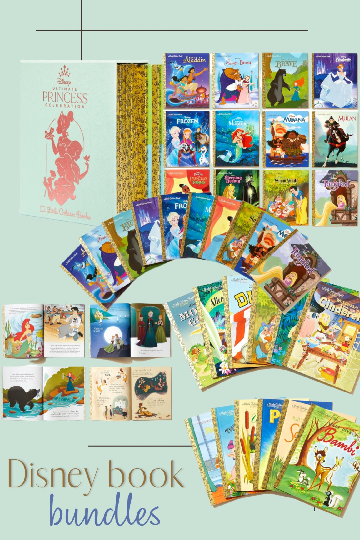 Black Friday Amazon
Little golden book
Disney princess and classic book bundles more than 60% off! Perfect kids Christmas gift
Baby girl
Baby boy


#LTKGiftGuide #LTKCyberWeek #LTKkids