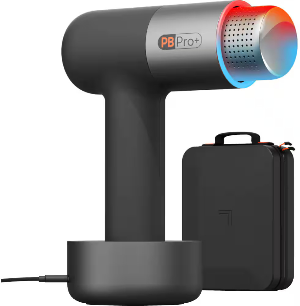 Sharper Image Powerboost Pro+ Hot and Cold Percussion Massager Black 1015848 - Best Buy | Best Buy U.S.