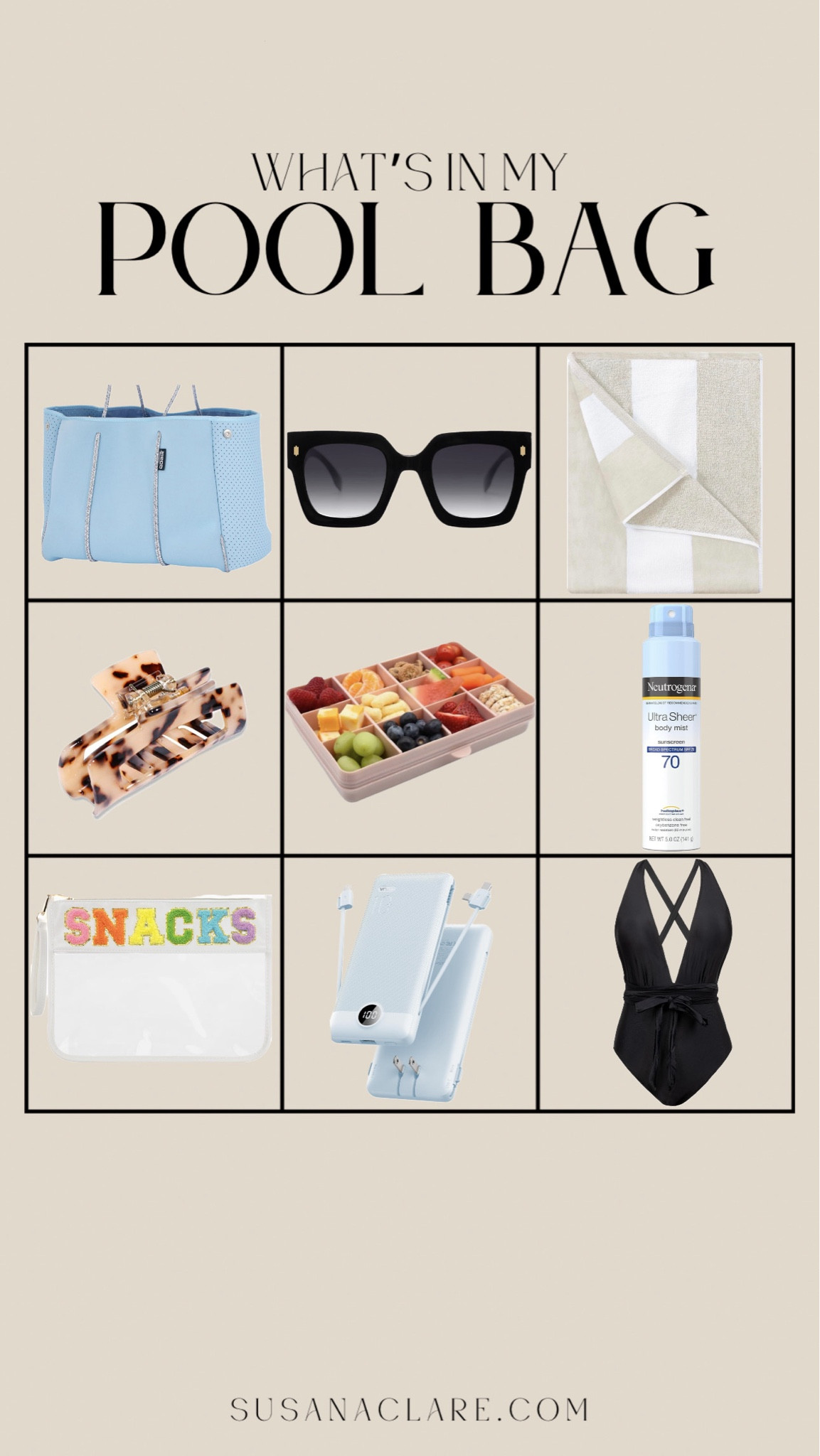 Pool Day Must Haves! What’s in my pool bag! #poolday #beachbag #beachbagmusthaves #pooldaymusthaves

#LTKSwim #LTKSeasonal #LTKFindsUnder50