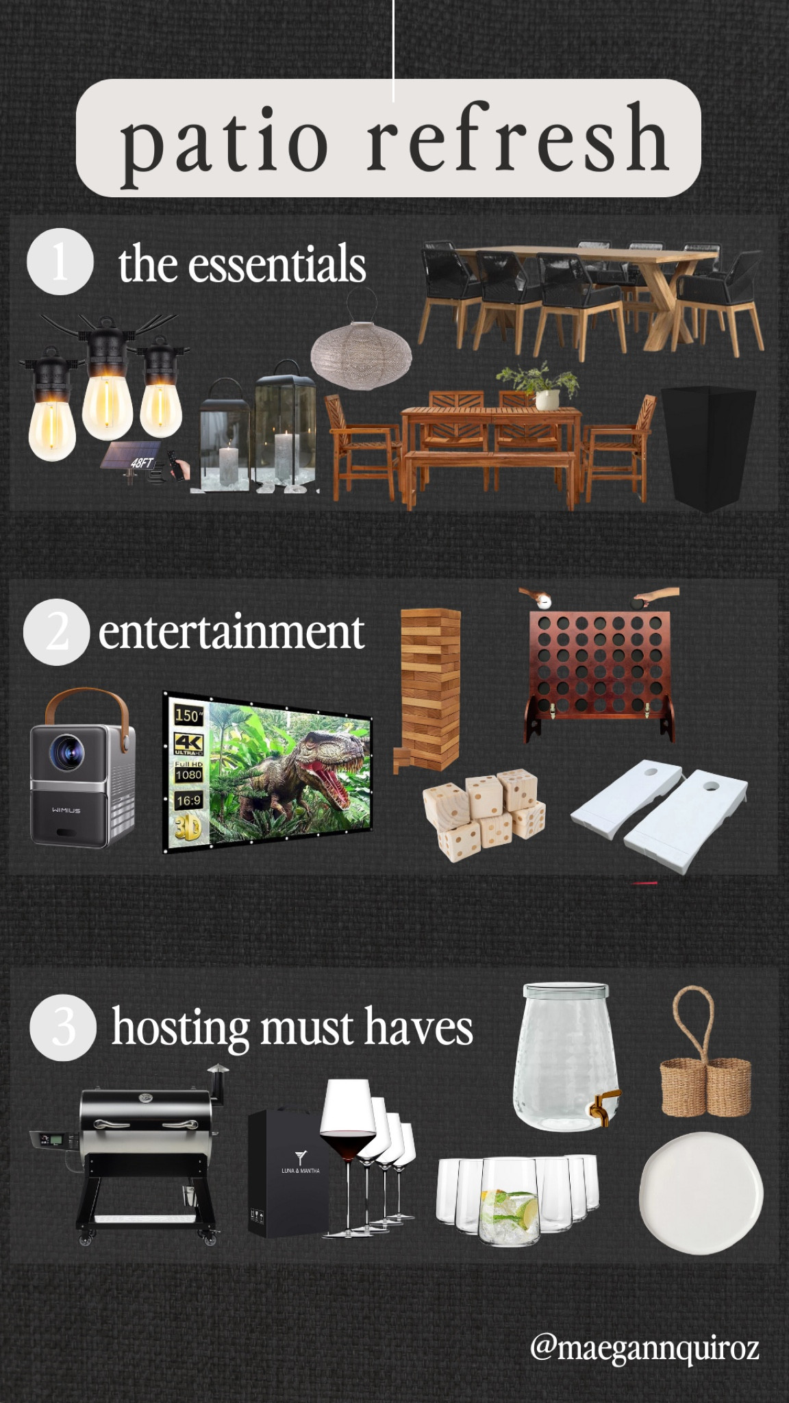 Ladies. IT IS TIME! Hello warm weather…also helllooooo dingy patio! I’ve rounded up some great finds at great prices to help you get your patio back to its former glory! 


#patio #spring #outdoor #hosting #patiofurniture 

#LTKhome #LTKfamily #LTKSeasonal