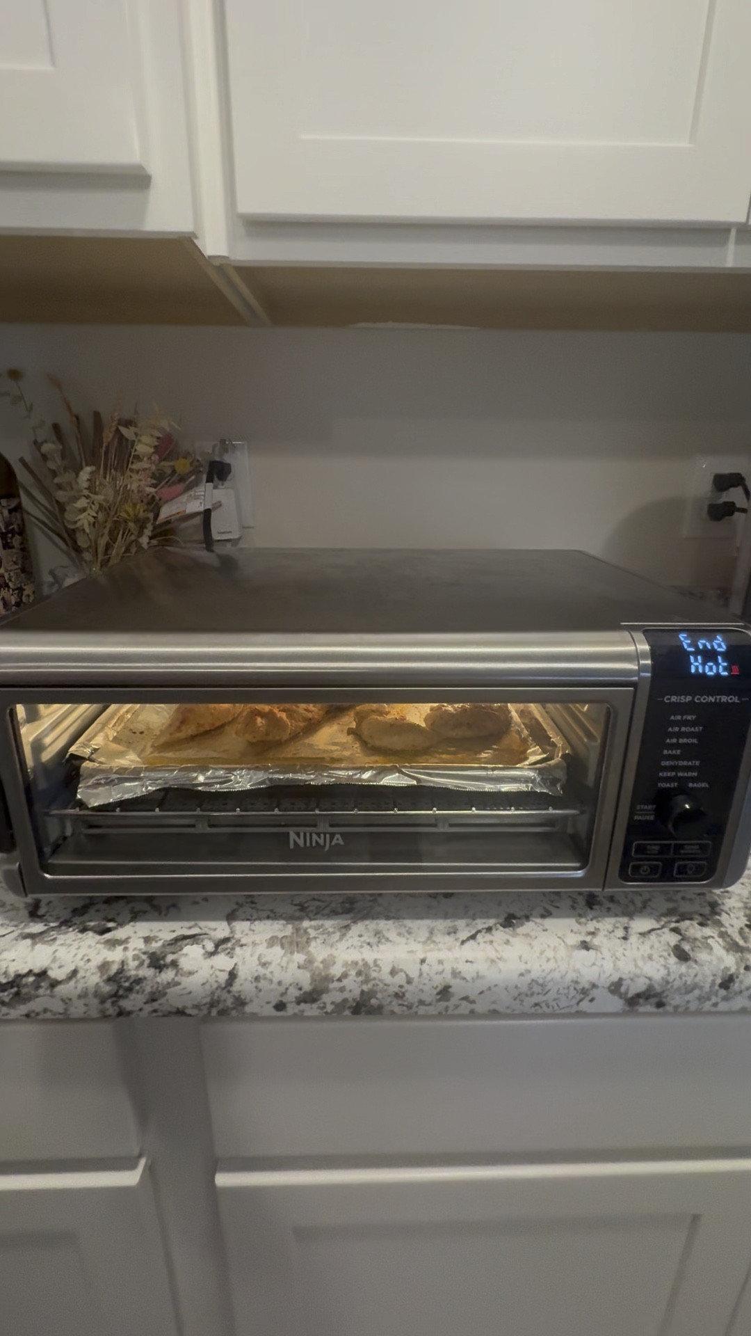 I am obsessed with my Ninja Foodi Air Fry Oven. When I tell you I use it almost daily, I mean it! 

Chicken was on the menu for tonight. Always ESPN and a dog barking in the background… 

Included a few different places to order from, I got mine on Amazon!

#LTKFitness #LTKHome #LTKFamily
