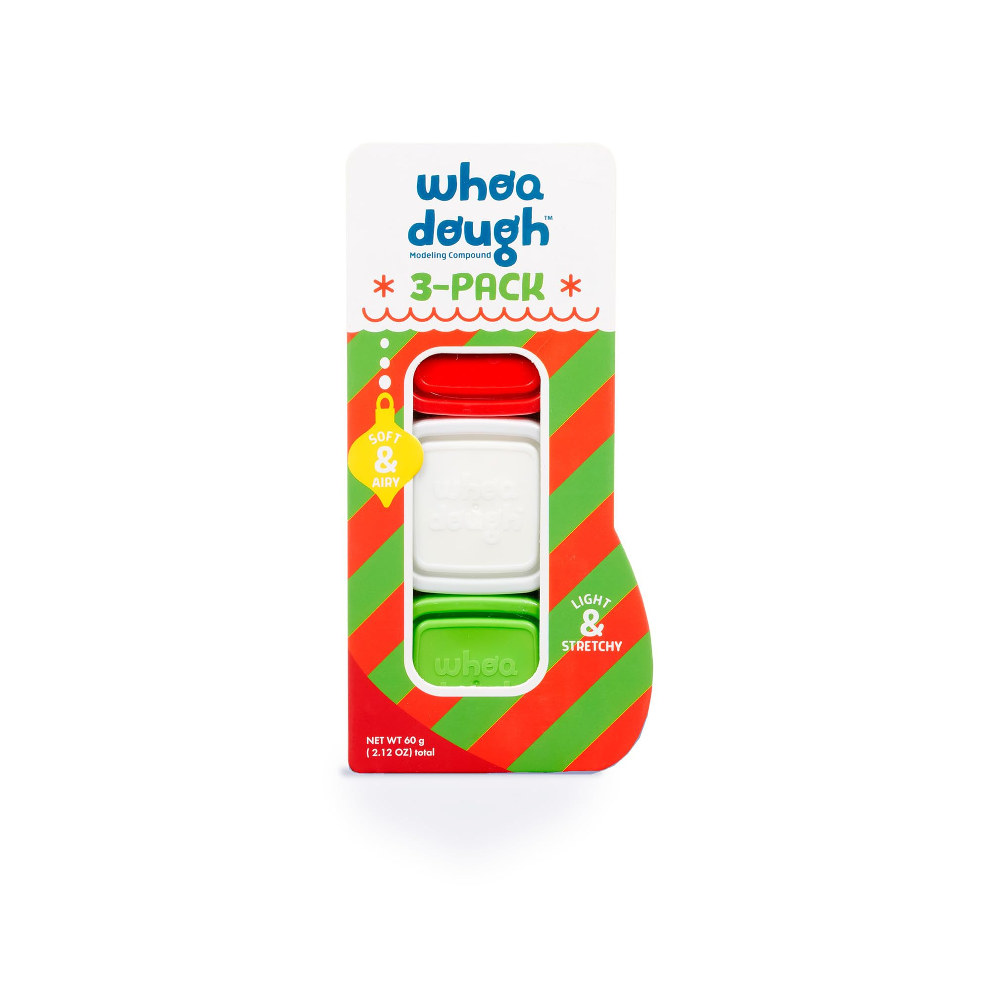 Chuckle & Roar Whoa Dough Air Dry Clay Holiday Stocking Stuffer | Amazon (US)