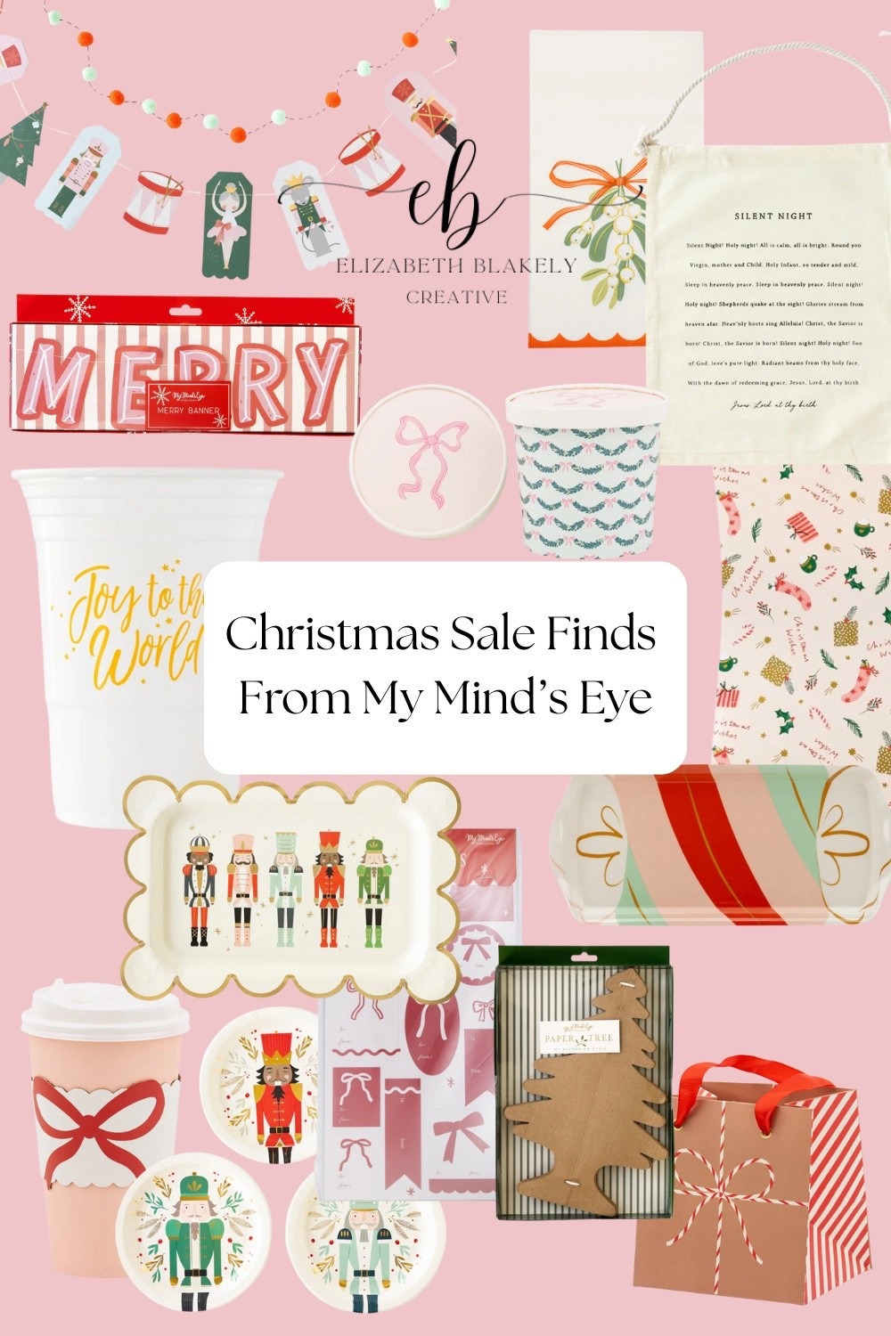 These are the products I’d buy if I wanted to save money and make my life easier next Christmas season! From banners (the nutcracker banner is perfect for a nutcracker birthday theme!) to the adorable Joy To The World cups (which I’ve already bought two packages of!) these finds will save you money by planning ahead for next years Christmas hosting + decorating! 

#LTKSeasonal #LTKHome #LTKHoliday