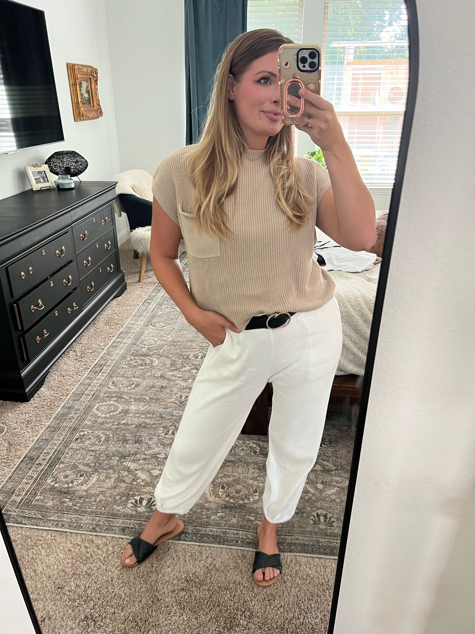 Probably my favorite thing I’ve ever bought so far. Idk maybe not but I’ll be living in this!! Free people look alike sweat set wearing size medium  

#LTKSeasonal #LTKstyletip #LTKunder50