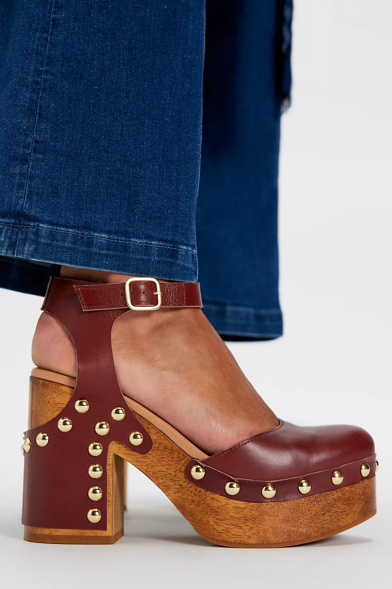 Cecelia Studded Clogs | Free People (Global - UK&FR Excluded)