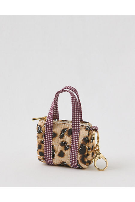 Aerie Mini Duffle Bag Charm Women's Natural One Size | Aerie