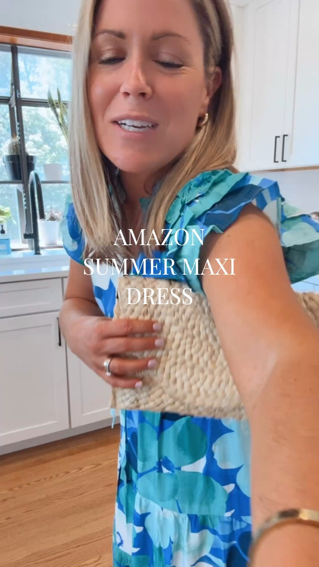 Amazon Summer Maxi Dress! Wearing a S.

#LTKootd #LTKMothersDay #LTKPetite