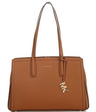 Michael Kors Laila Medium Leather Tote Bag | Dillard's | Dillard's