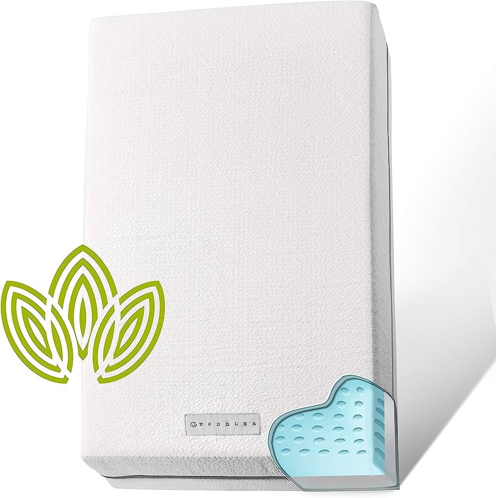 Organic Cotton Dual-Sided Crib Mattress, 2-Stage Premium Memory Foam CertiPUR-US Hypoallergenic B... | Amazon (US)