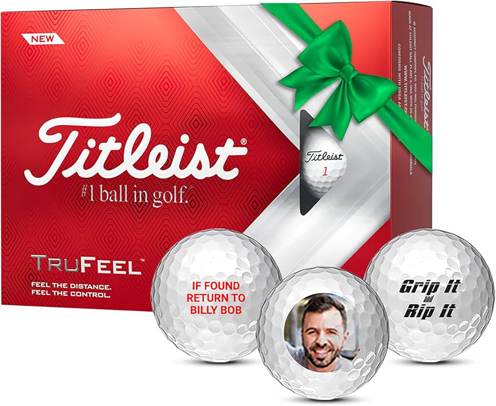 Titleist TruFeel Custom Golf Balls | Logo Golf Balls | Amazon (US)