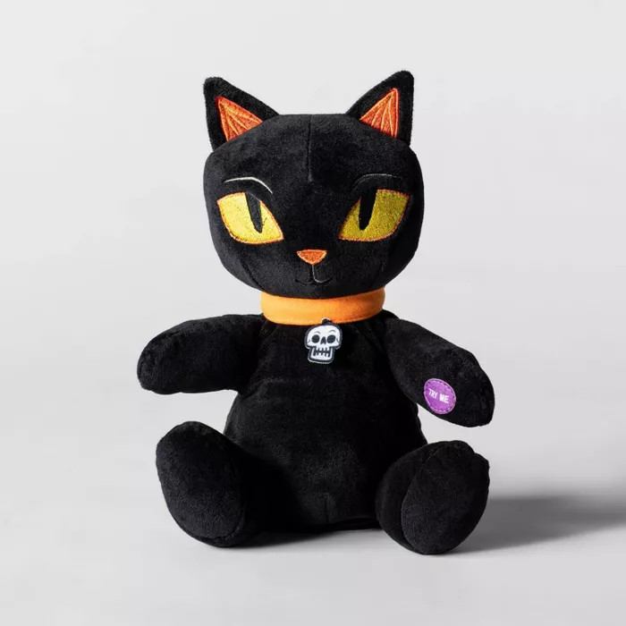 Animated Plush Cat Halloween Decorative Prop - Hyde & EEK! Boutique™ | Target