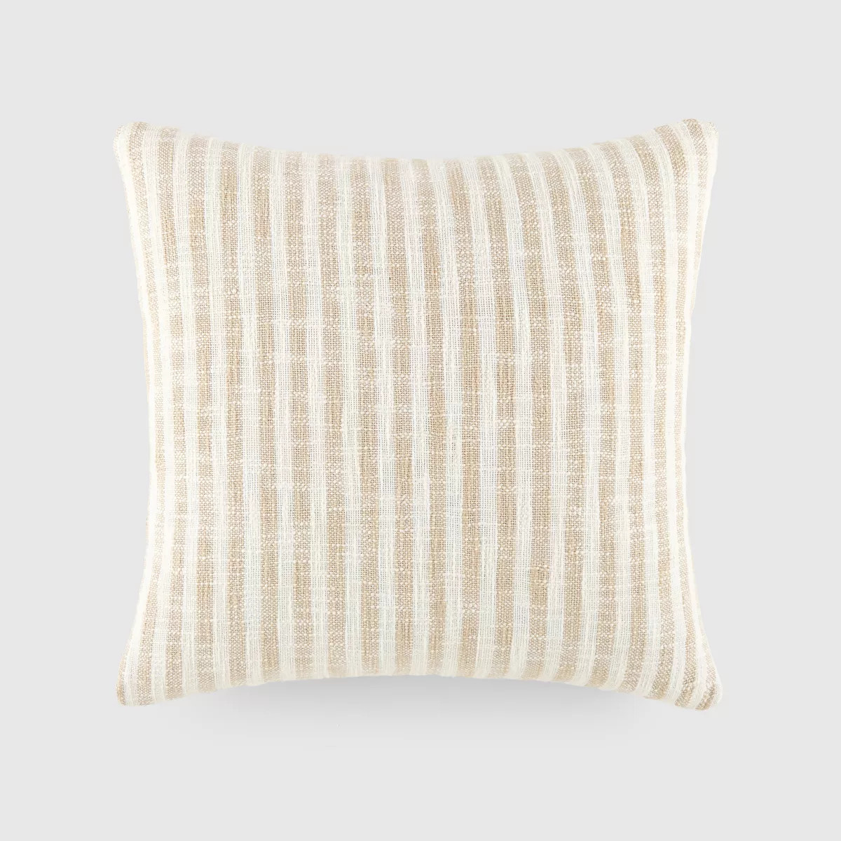 Yarn Dyed Cotton Decor Throw Pillow Cover and Pillow Insert Set in Bengal Stripe Pattern - Becky ... | Target