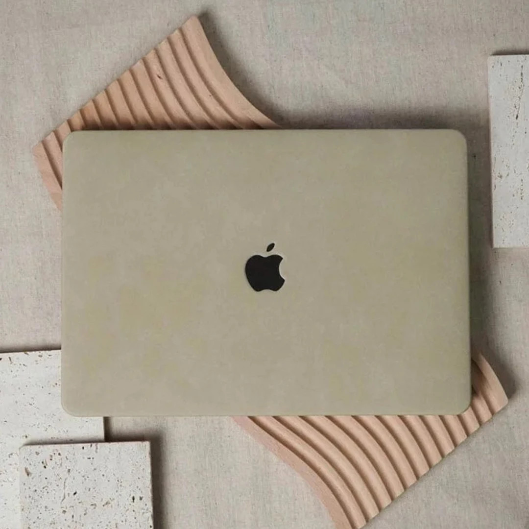 Oat Milk White Suede Leather Texture MacBook Pro Case  13 M1 14 15 16 Touch Bar Retina  MacBook A... | Etsy (US)