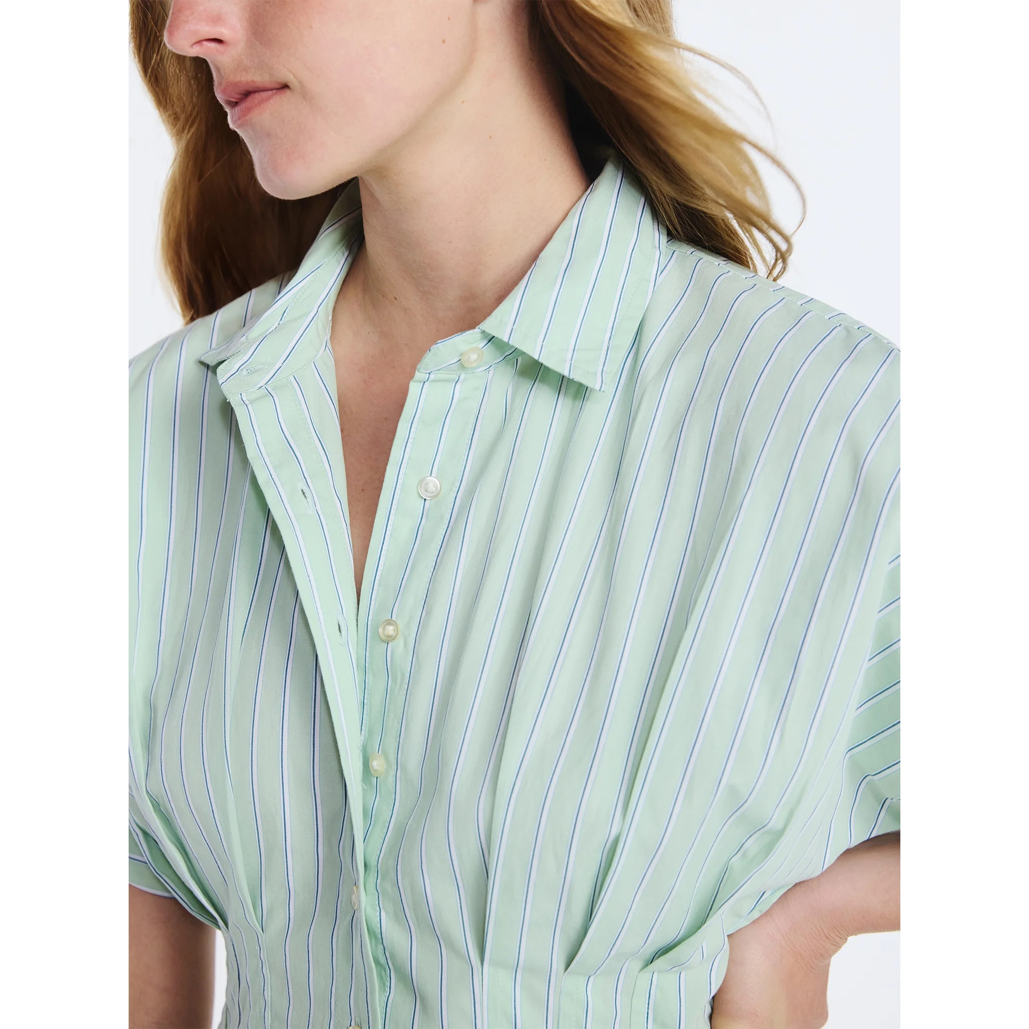 Free Assembly Women's Short Sleeve Corset Mini Dress, Sizes XS-XXL | Walmart (US)