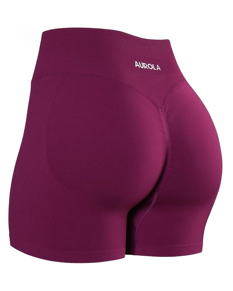 AUROLA Influence Workout Shorts for Women,2.5 3.5 4.5 5.5 6.5 No Roll Up Squat Proof Scrunch Seam... | Amazon (US)