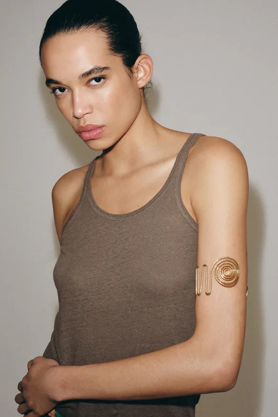 SPIRAL ARM CUFF BRACELET | Zara Canada