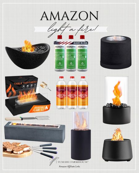 Amazon Light a Fire!

Tabletop fire pits to make your backyard the life of the party!

Seasonal, home decor, summer, outdoor, backyard, porch, patio

#LTKHome #LTKFindsUnder100 #LTKSeasonal