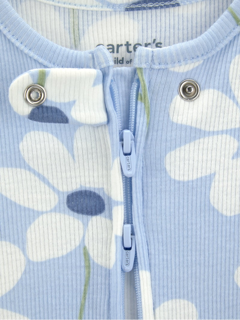 Carter's Child of Mine Baby Girl Sleep 'N Play, One-Piece, Sizes Premie-6/9 Months | Walmart (US)