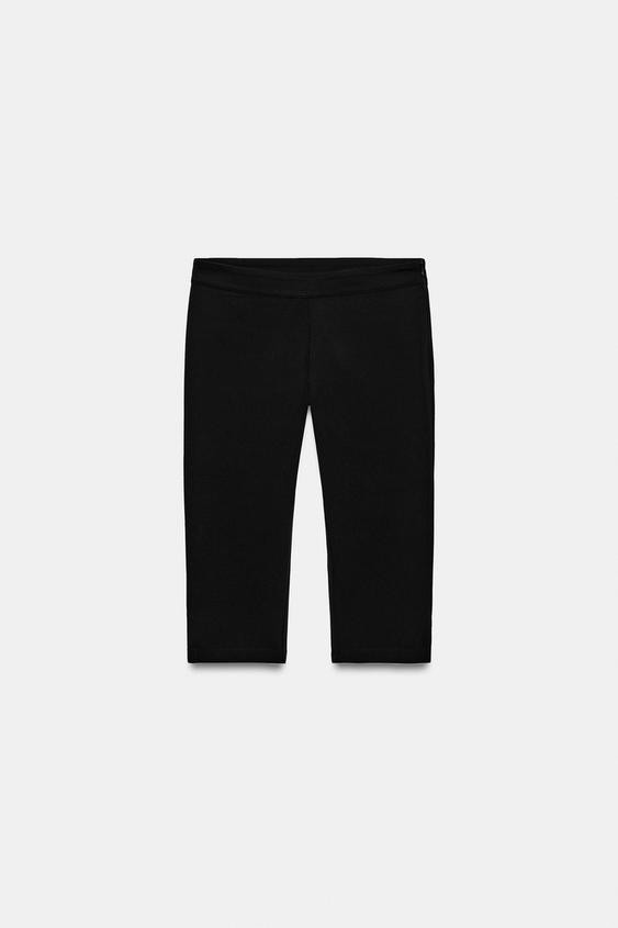 Zara - Pantaloni Capri Stretch - Nero - M - Donna | Zara IT