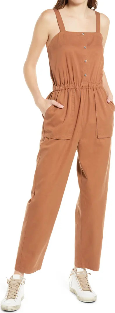 Treasure & Bond Sleeveless Utility Jumpsuit | Nordstrom | Nordstrom