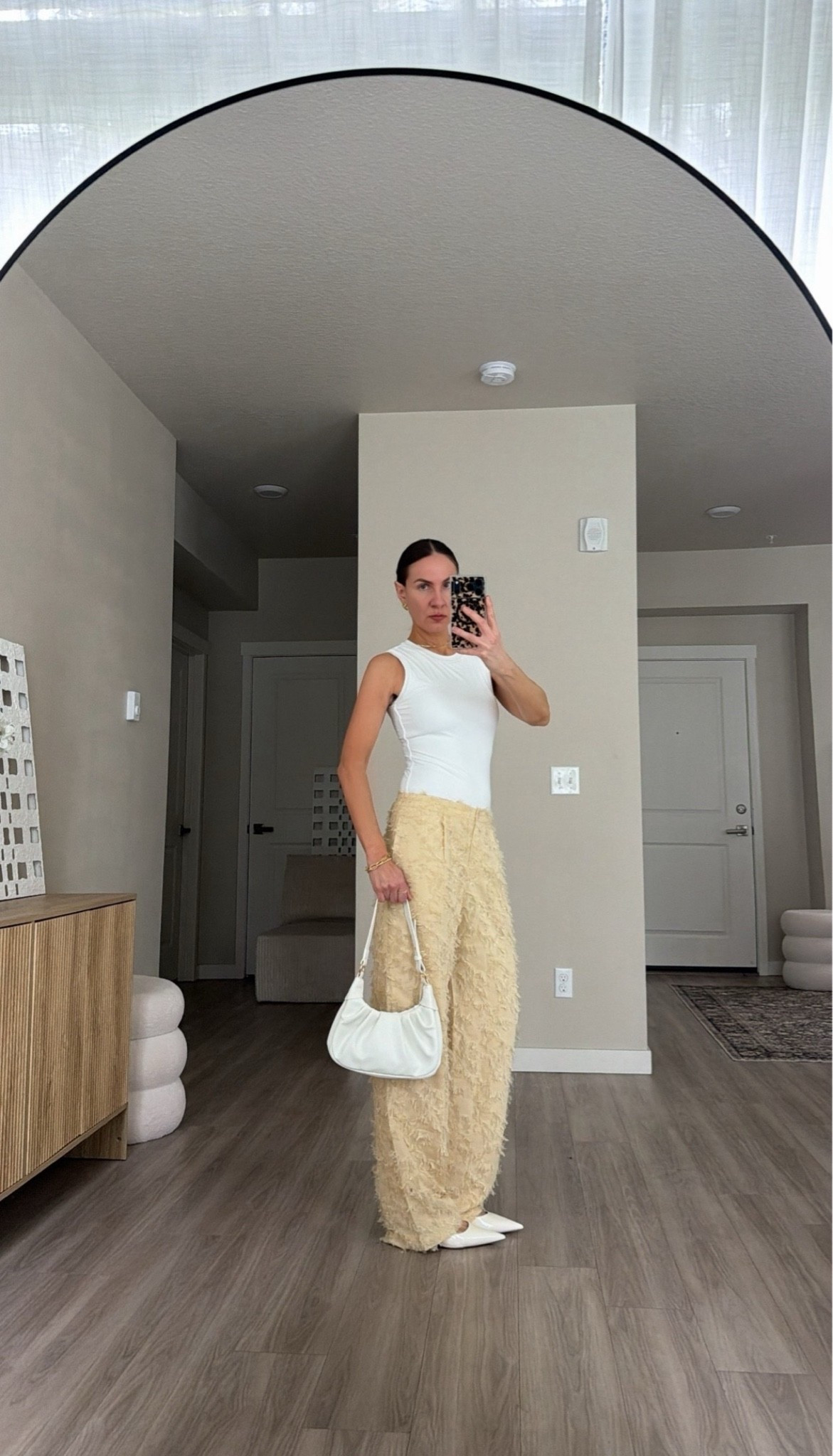 wearing size small in top and bottom