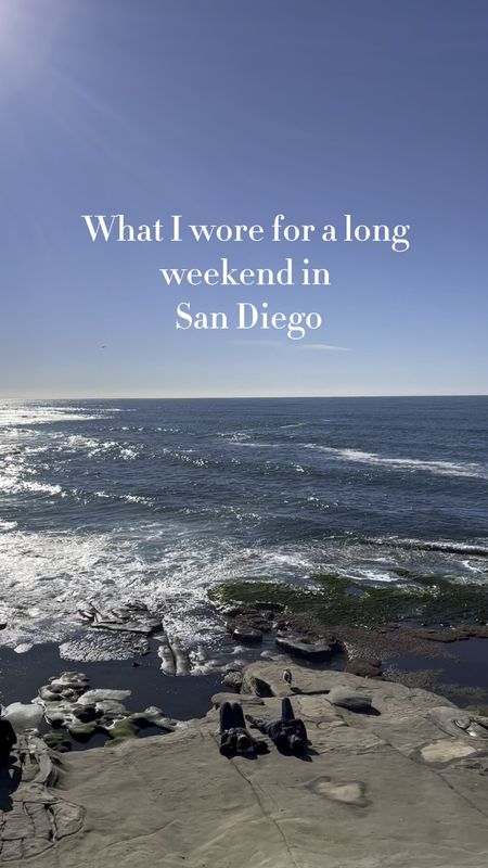 Outfits for a long weekend in San Diego (in January)

Travel outfits
Daytime touring outfits
Night out looks
Date night 
Dinner outfit
Casual outfits
Over 40 outfit ideas
Mom looks 



#LTKtravel #LTKover40 #LTKstyletip