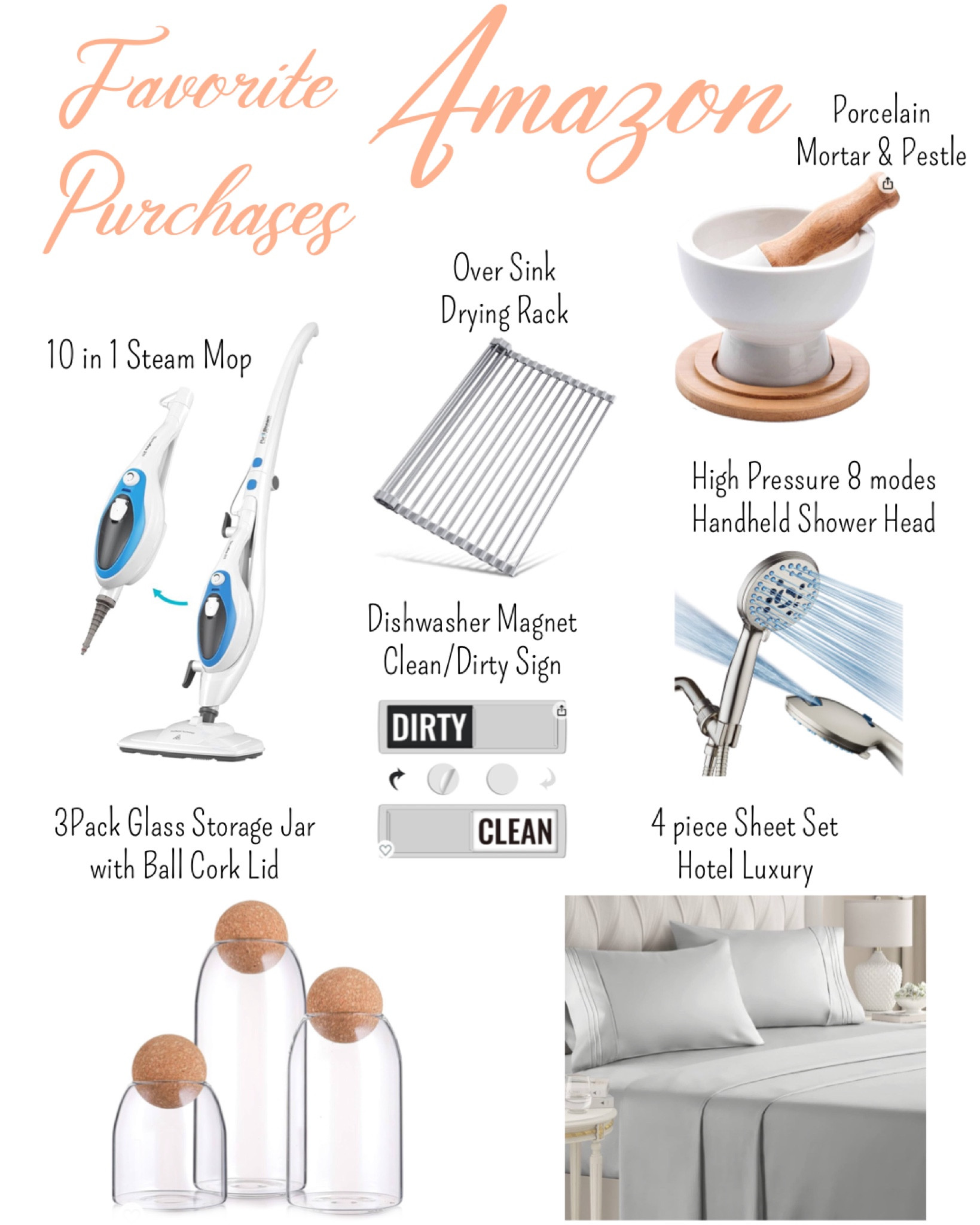 My favorite Amazon Home purchases. 
Shopping to make life easier at an affordable price.



#LTKfindsunder50 #LTKfamily #LTKhome