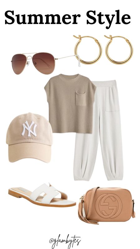 Summer outfit
Amazon sets, casual, crossbody bag, slides 

#LTKSeasonal