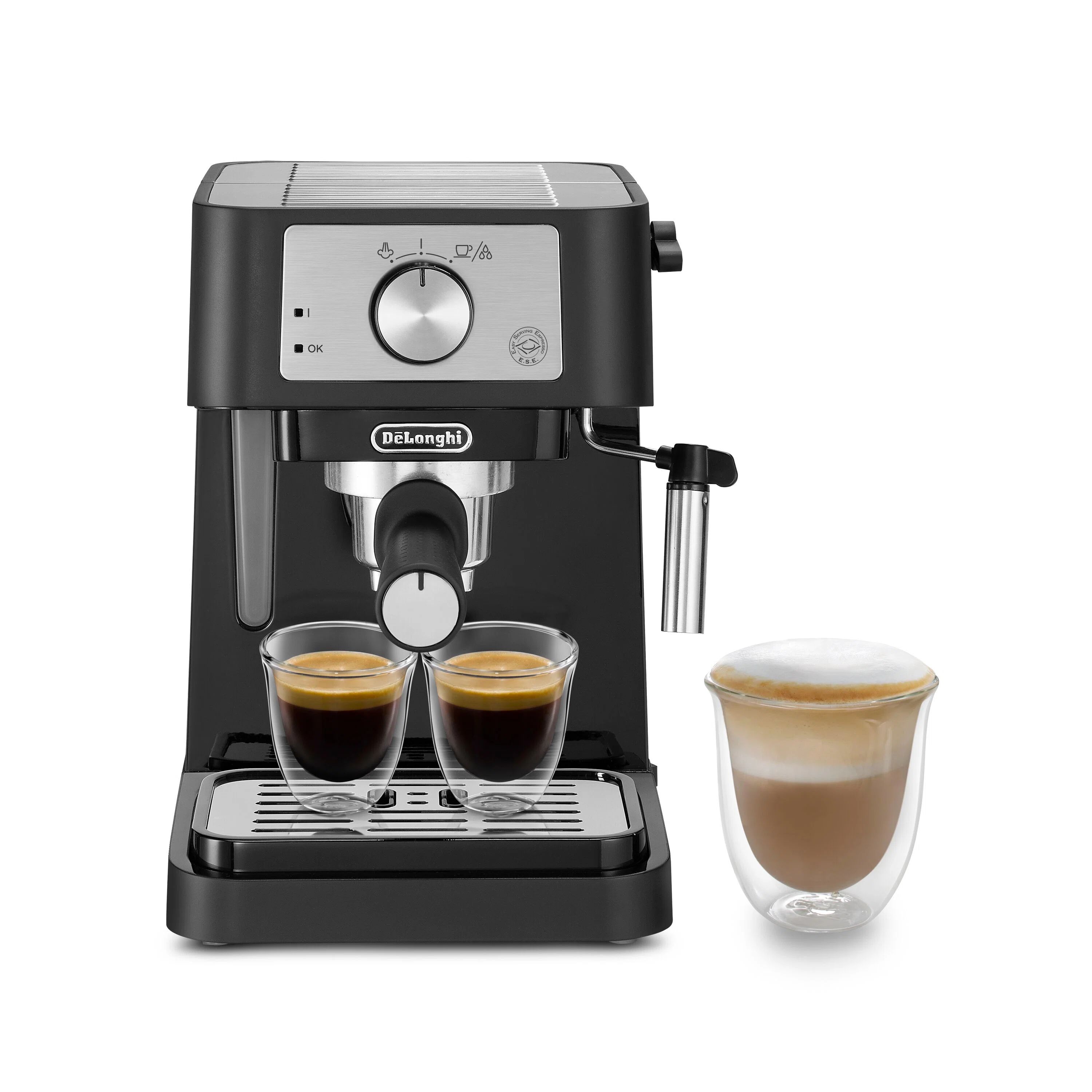 De'Longhi Stilosa Manual Espresso Machine, Latte & Cappuccino Maker & Reviews | Wayfair | Wayfair North America