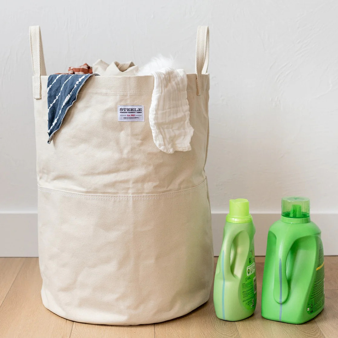 Shop Tall Canvas Storage Bin | Steele Canvas Basket Corp. | Steele Canvas Basket Corp.
