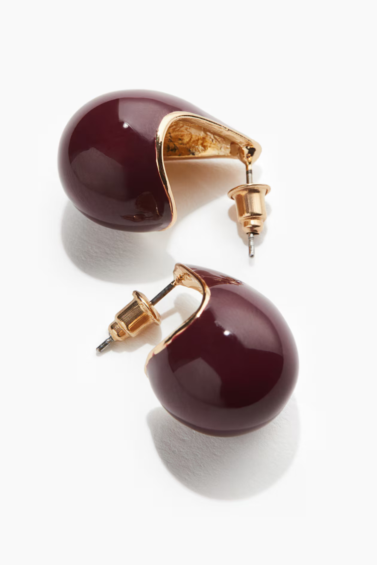 Chunky dome earrings | H&M (UK, MY, IN, SG, PH, TW, HK)