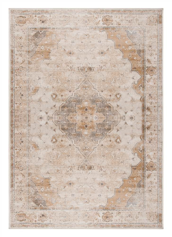 SAFAVIEH Atlas Janey Distressed Area Rug, Ivory/Beige, 5'3" x 7'7" | Walmart (US)