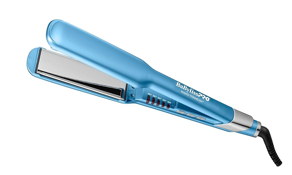BabylissPRO Nano Titanium Ultra-Sleek Hair Straightener, Flat Iron for All Hair Types | Amazon (US)