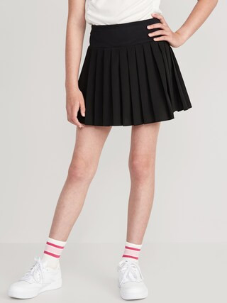 High-Waisted Pleated Performance Skort for Girls | Old Navy (US)