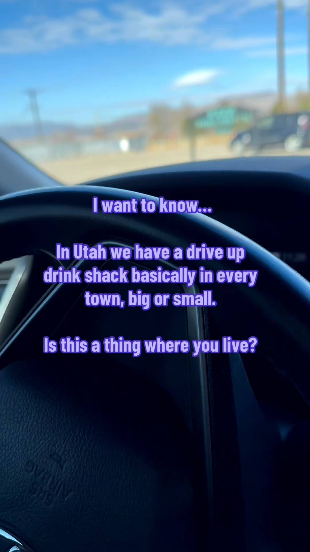 Utah things 💁🏻‍♀️ Drink shack central and I’m here for it! 

#LTKstorytime #LTKfoodie #LTKdayinmylife