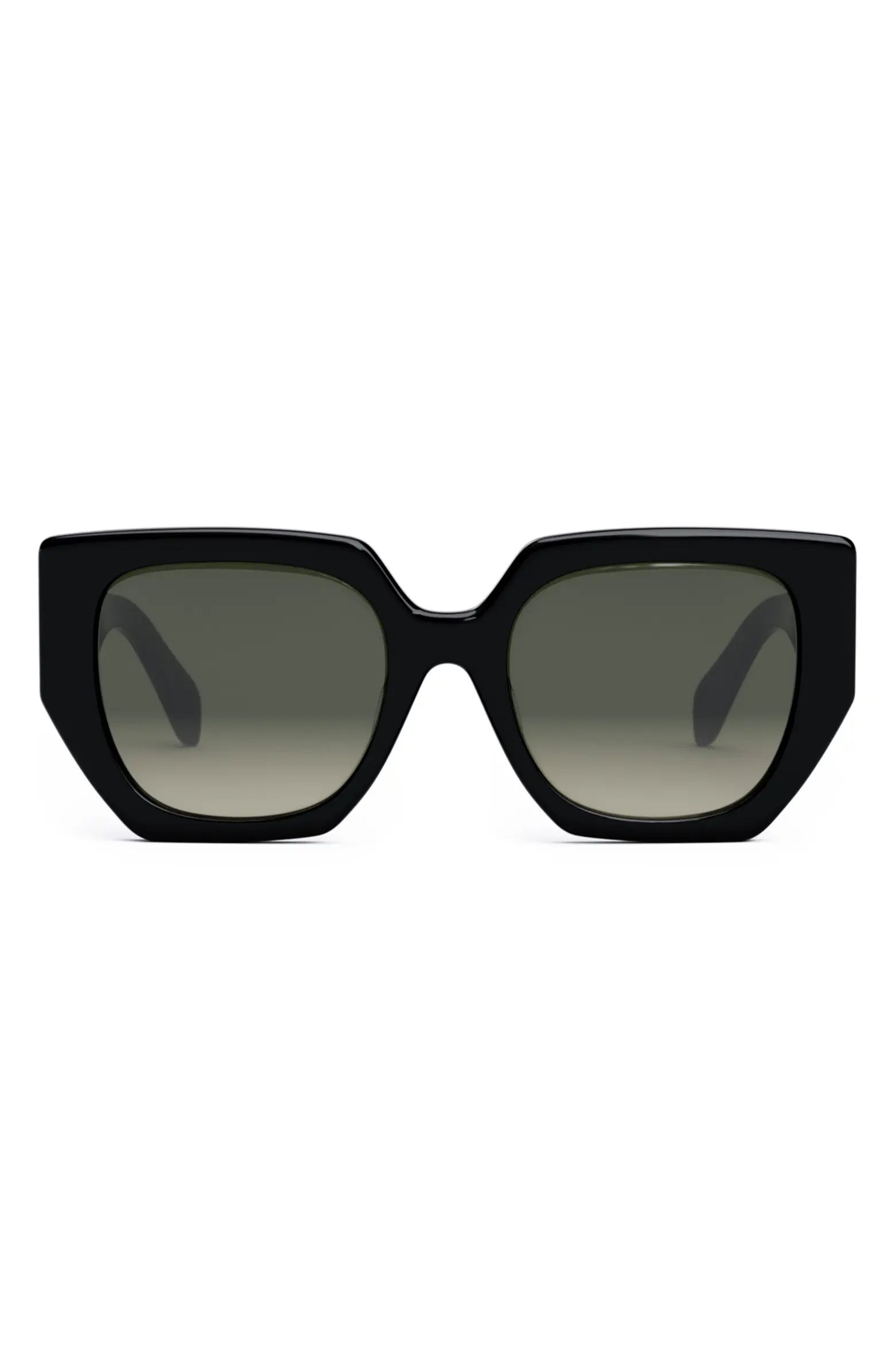 Triomphe 55mm Gradient Butterfly Sunglasses | Nordstrom