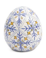 6.5in Printed Ceramic Easter Egg | Marshalls