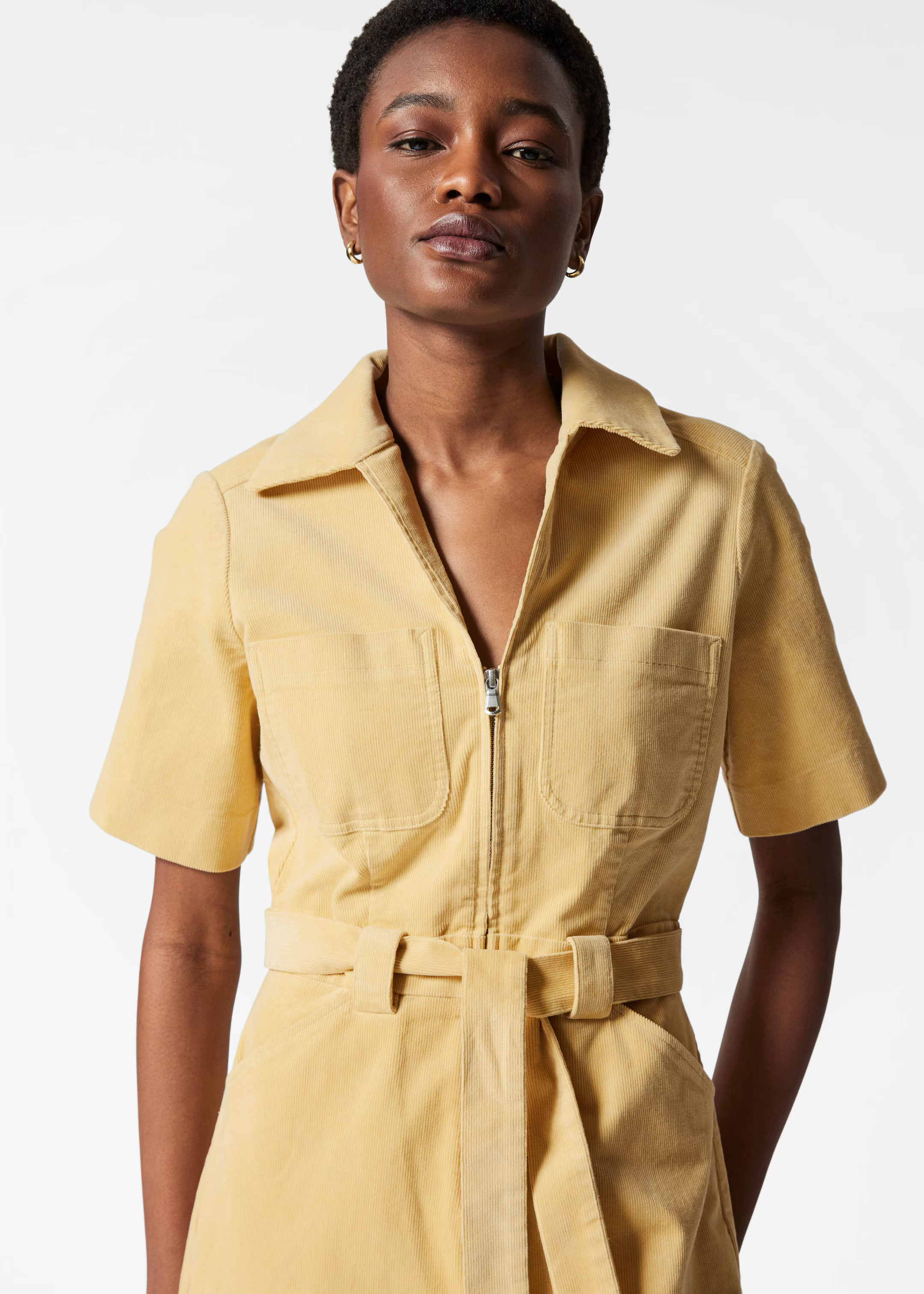Belted Corduroy Jumpsuit | & Other Stories UK