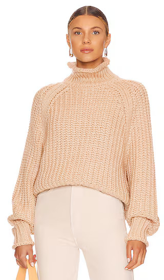 The Label Jules Sweater in Blush | Revolve Clothing (Global)