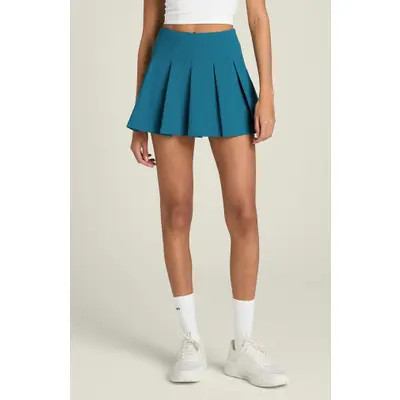 WILSON Classic Pleated Performance Miniskort in Lyons Blue at Nordstrom, Size X-Small | Nordstrom