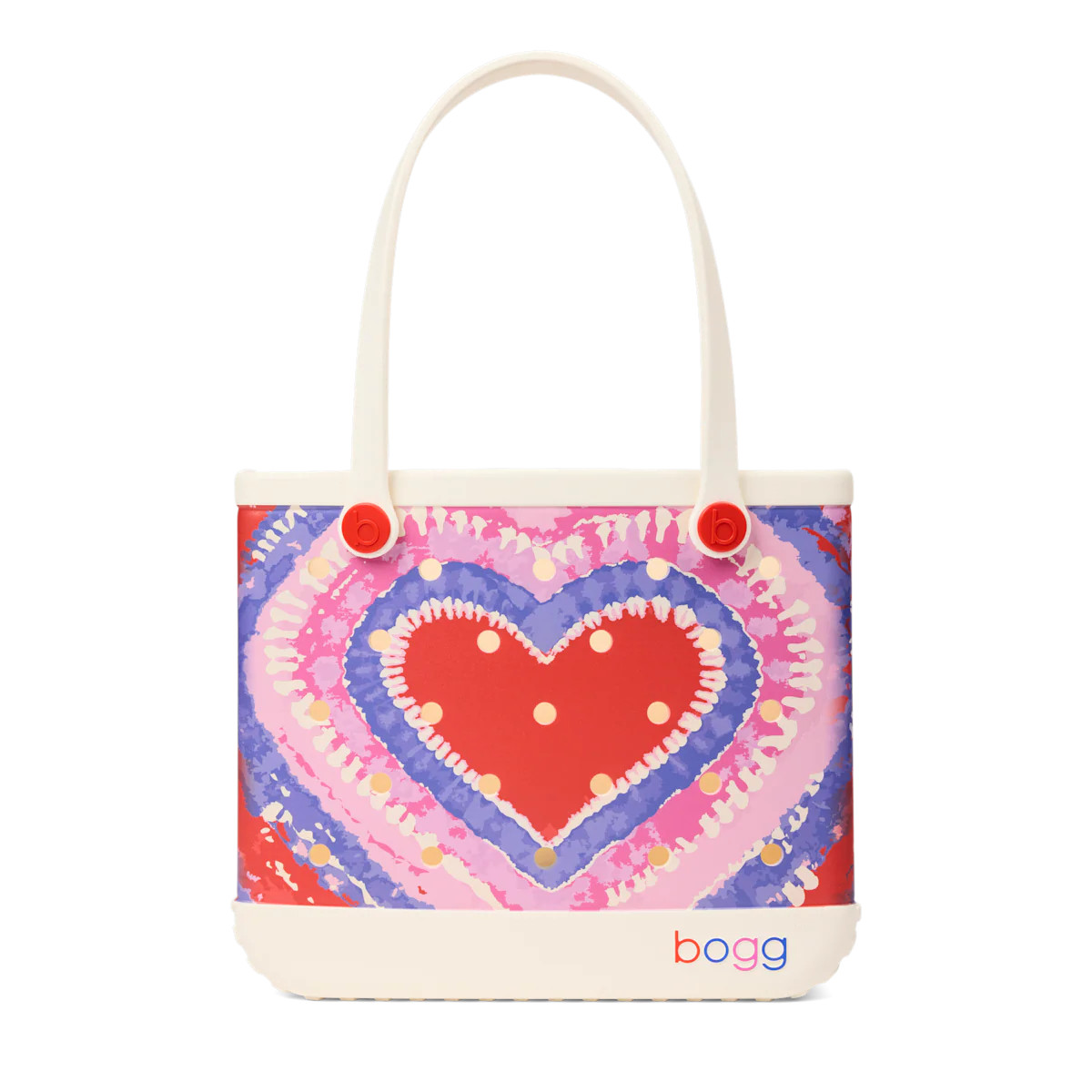 Baby Bogg Bag - Dye-licious Heart Buoy Red | Bogg