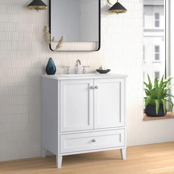 Aleta 30" Single Bathroom Vanity Set | Wayfair North America