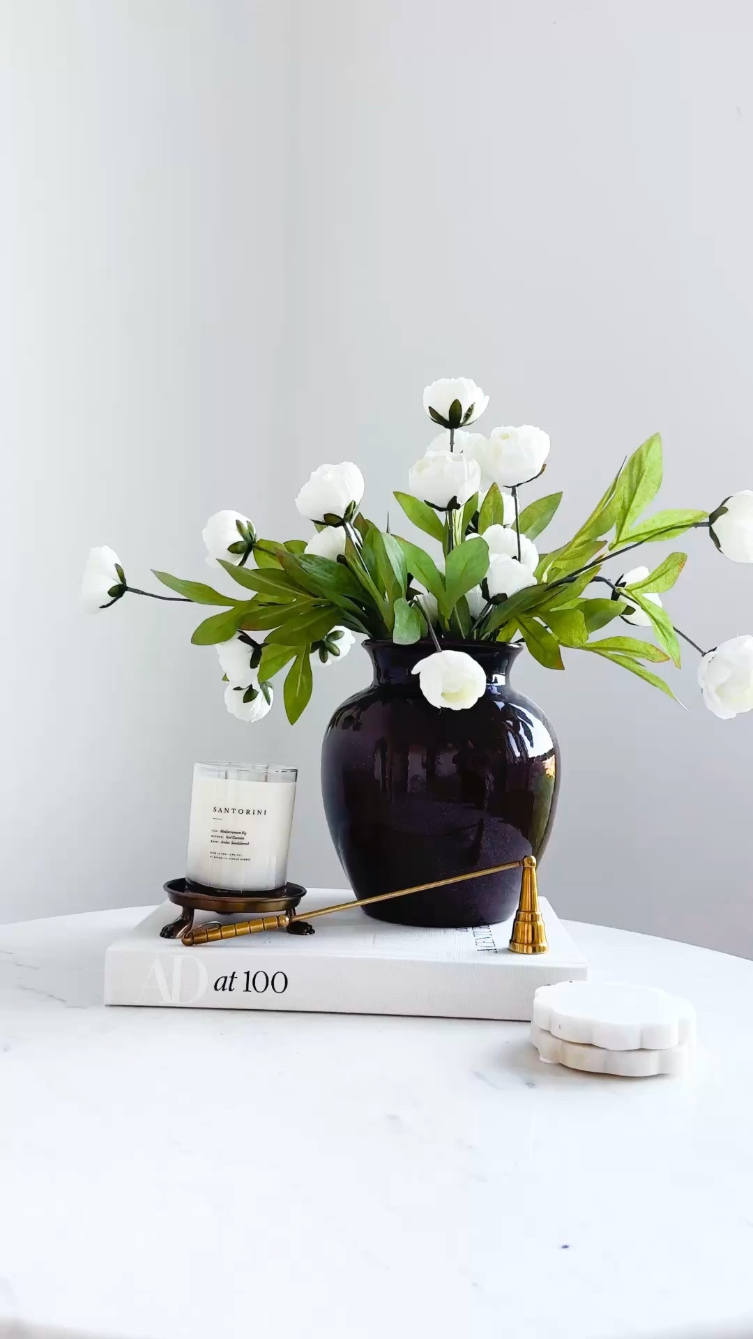 Cozy neutral coffee table styling with fresh florals, a warm candle glow, and layered textures for that effortless everyday home feel 🤍 This is my go-to formula for creating a calm, elevated space that still feels lived in—simple pieces styled intentionally make all the difference. Follow me on LTK for daily home decor inspiration, Amazon finds, and styling ideas you can actually recreate.

#LTKHome #LTKSaleAlert #LTKSeasonal